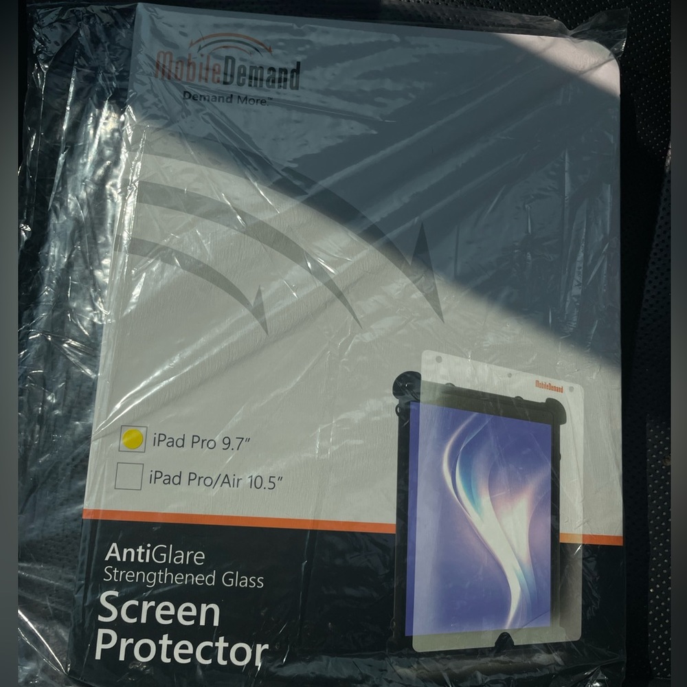 MobileDemand Premium Glass Anti-Glare Screen Protector for Apple iPad 9.7